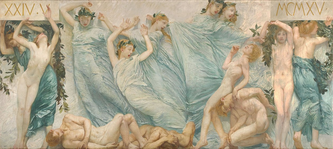 Anglicky: Awakening od Giulio Aristide Sartorio