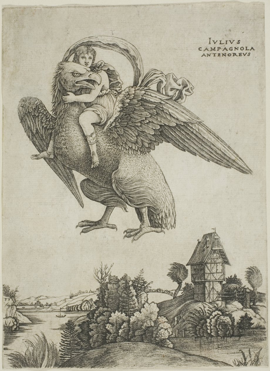 Ganymede od Giulio Campagnola