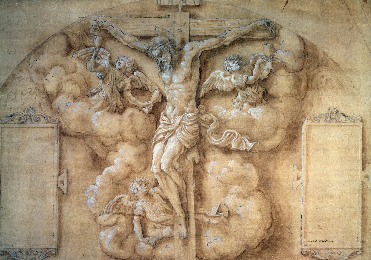 Ukřižování, 1547. od Giulio Campi