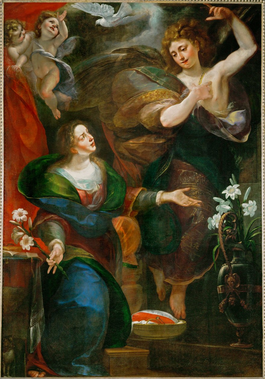 Zvěstování... od Giulio Cesare Procaccini