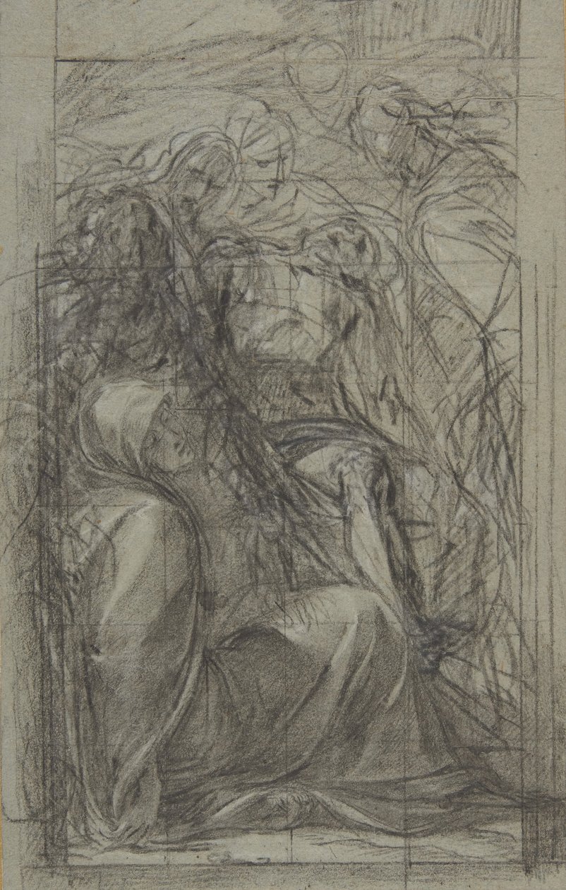 Studie pro Pietu, 1604. od Giulio Cesare Procaccini