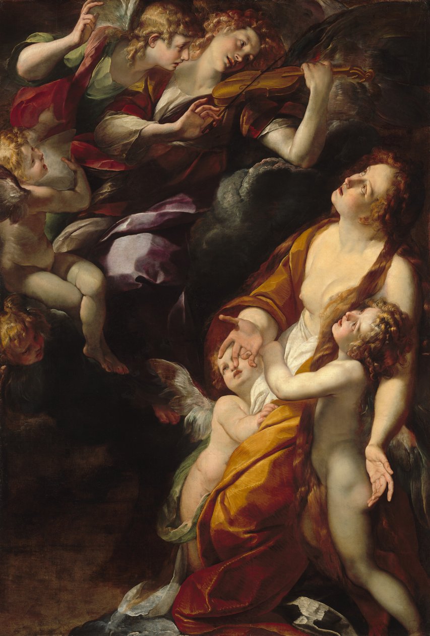 Extáze Magdaleny od Giulio Cesare Procaccini