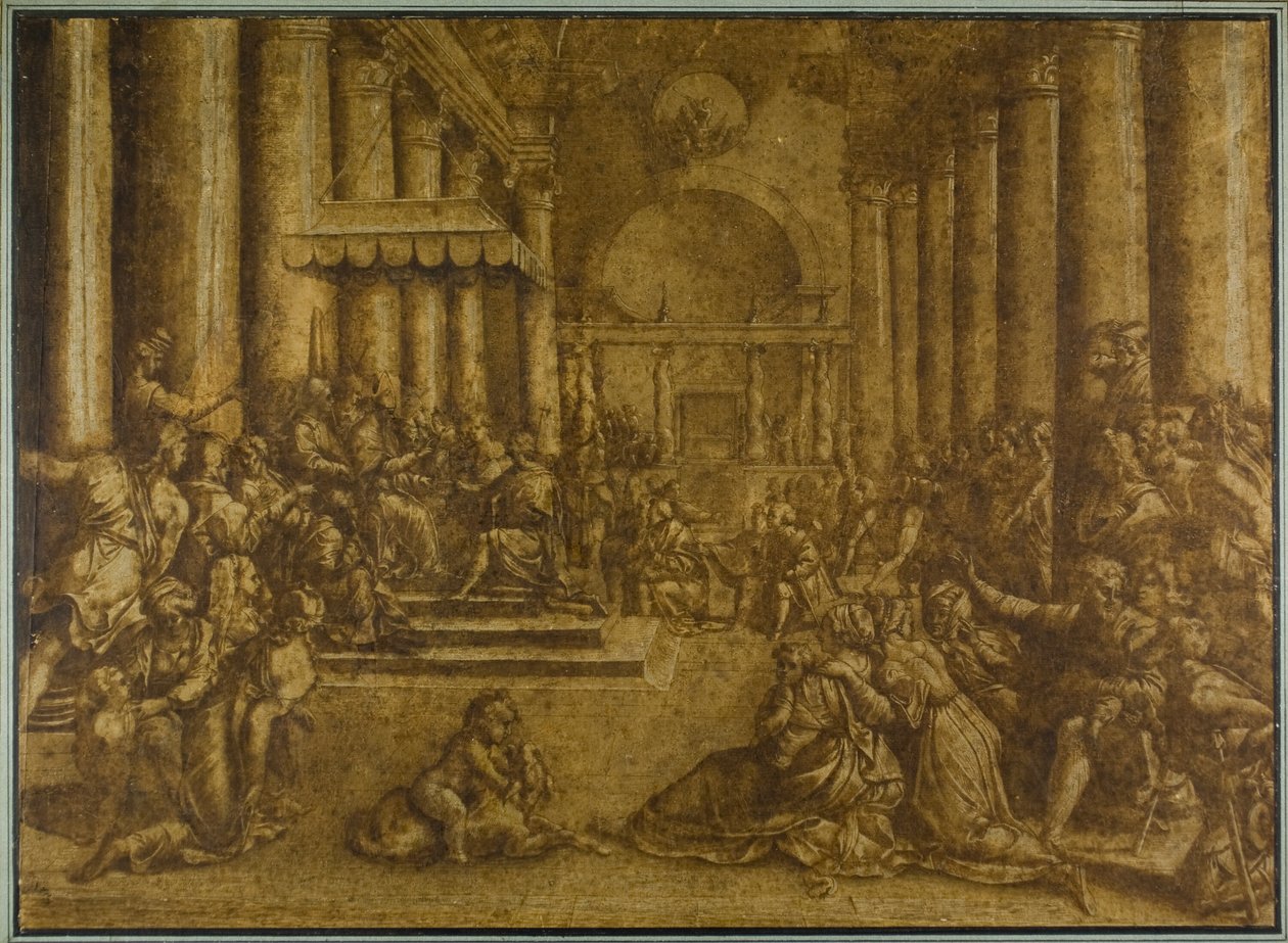 Konstantinovo darování od Giulio Romano