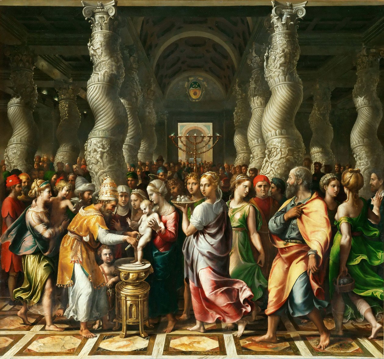 Obřízka, první polovina 16. století. od Giulio Romano