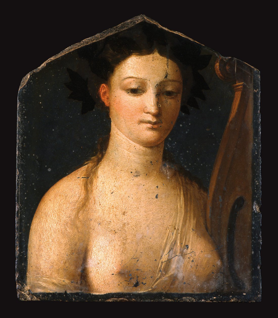 The Muse Polyhymnia. od Giulio, Romano
