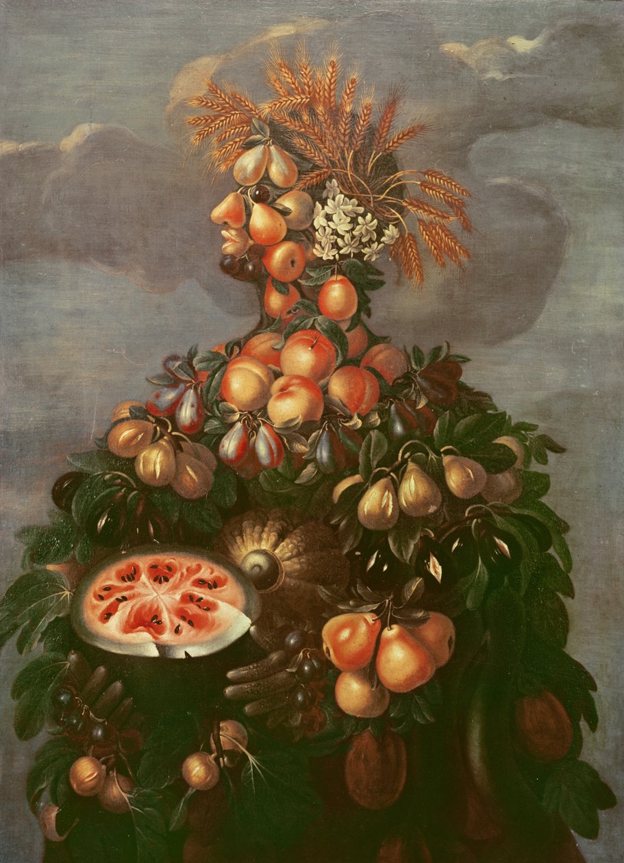 Léto od Giuseppe Arcimboldo