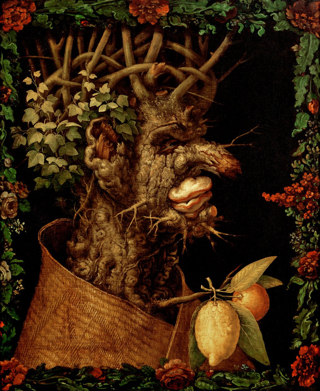 Zima, 1573 od Giuseppe Arcimboldo