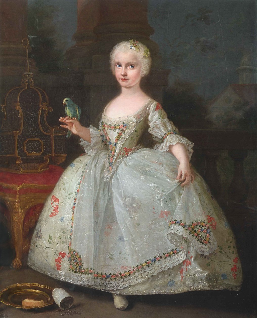 Infanta Maria Isabel Španělska (1743-1749) od Giuseppe Bonito