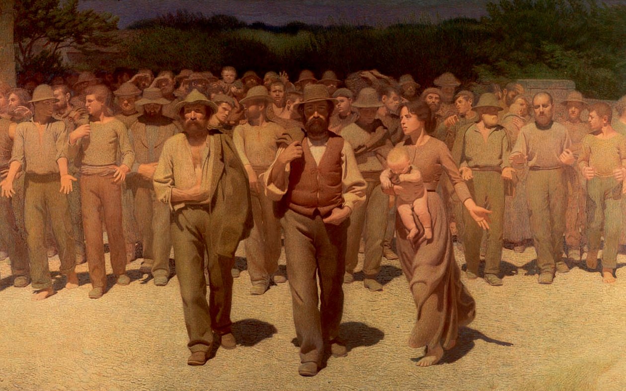 Čtvrtý majetek od Giuseppe Pellizza da Volpedo