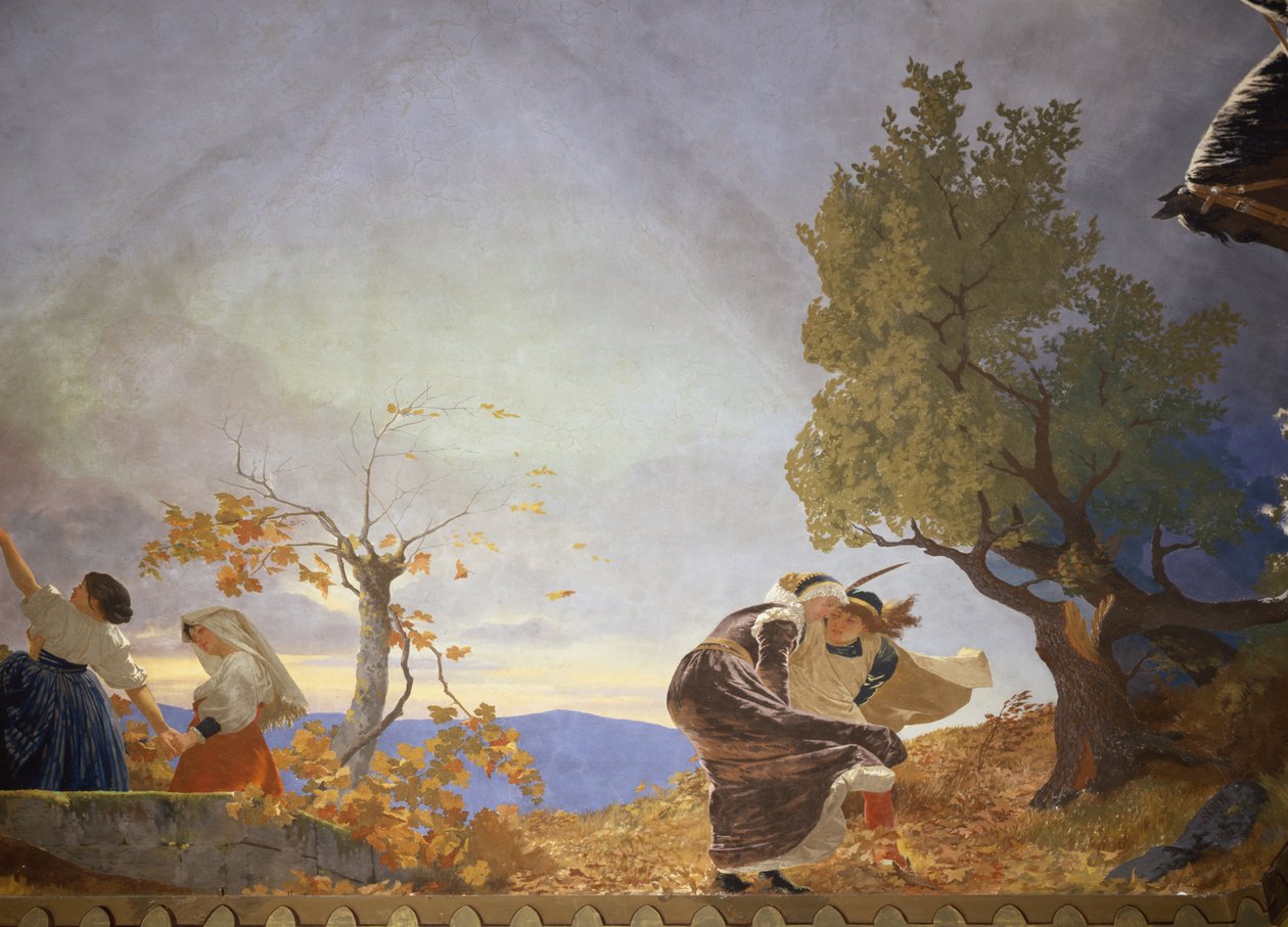 Podzim, konec 19. století od Giuseppe Sciuti