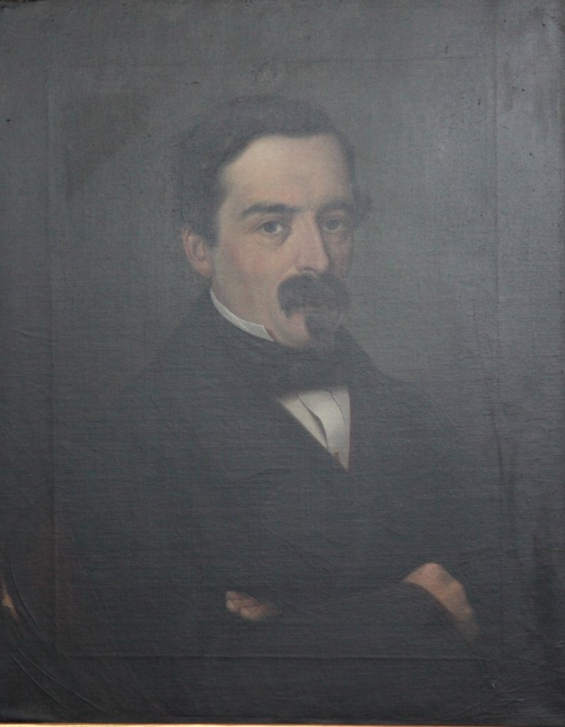 Portrét muže od Giuseppe Tominz