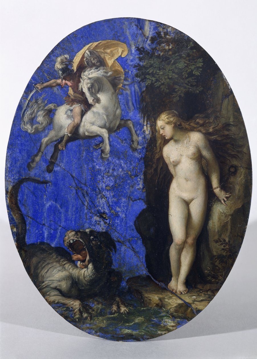 Perseus a Andromeda od Giuseppe Cesari