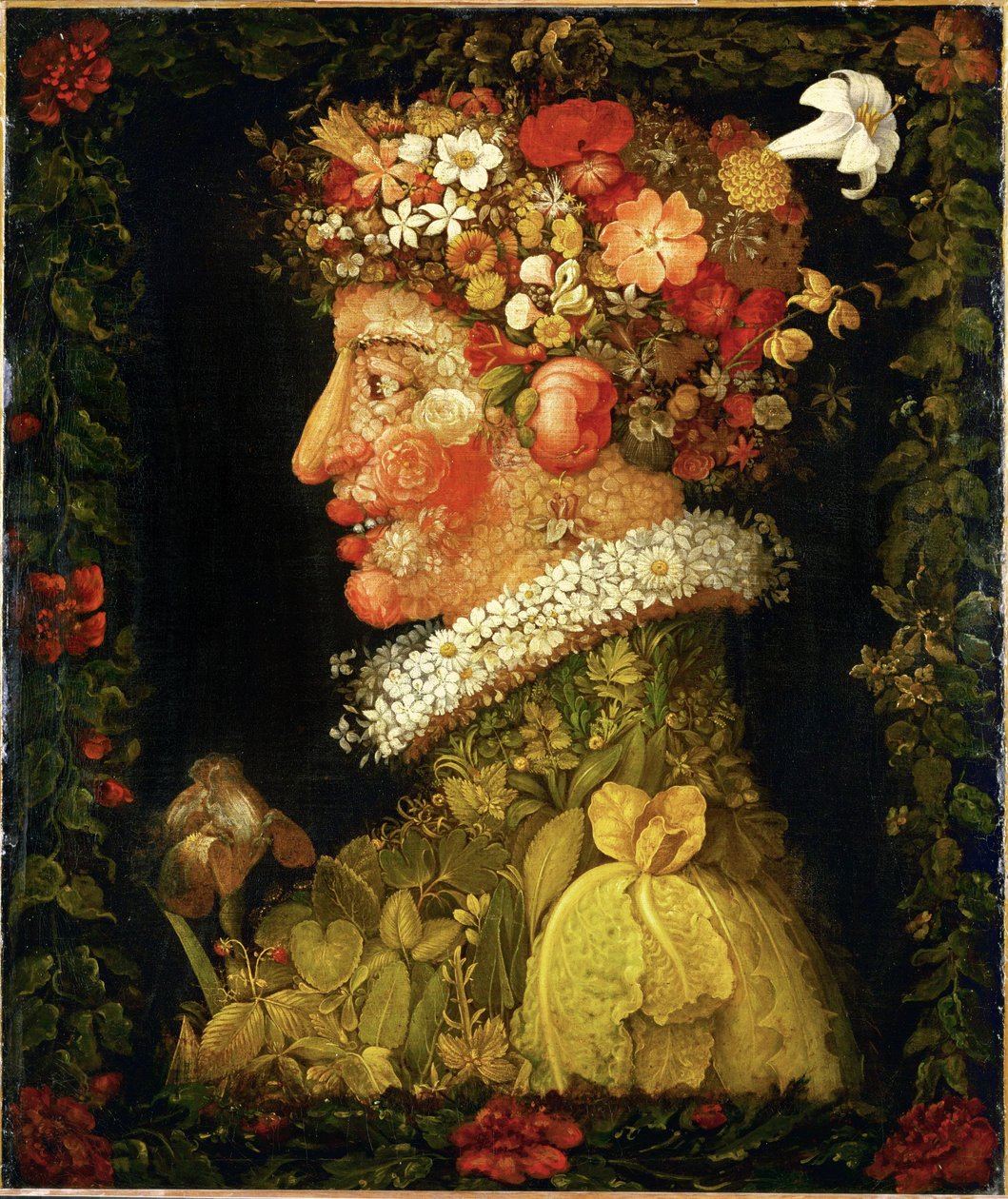Jaro, alegorie... od Giuseppe Arcimboldo