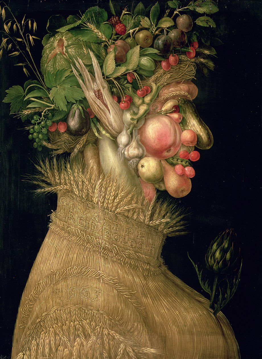 Léto od Giuseppe Arcimboldo