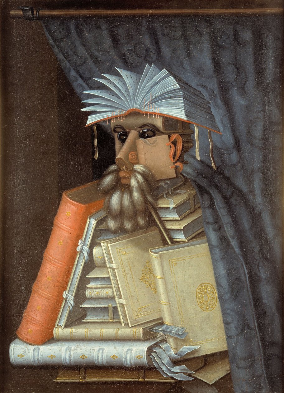 Knihovník od Giuseppe Arcimboldo