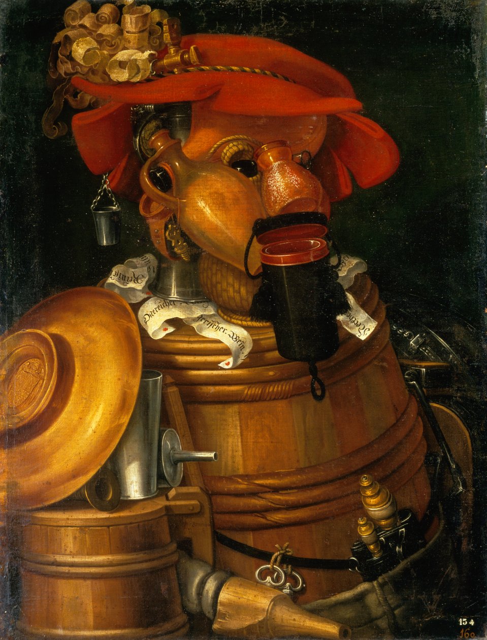 Číšník od Giuseppe Arcimboldo