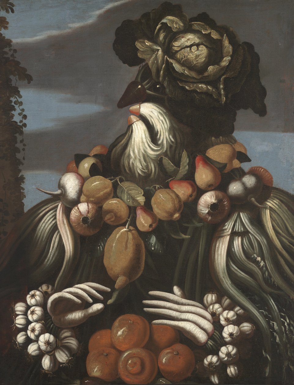Zima, kolem 1580-1600 od Giuseppe Arcimboldo