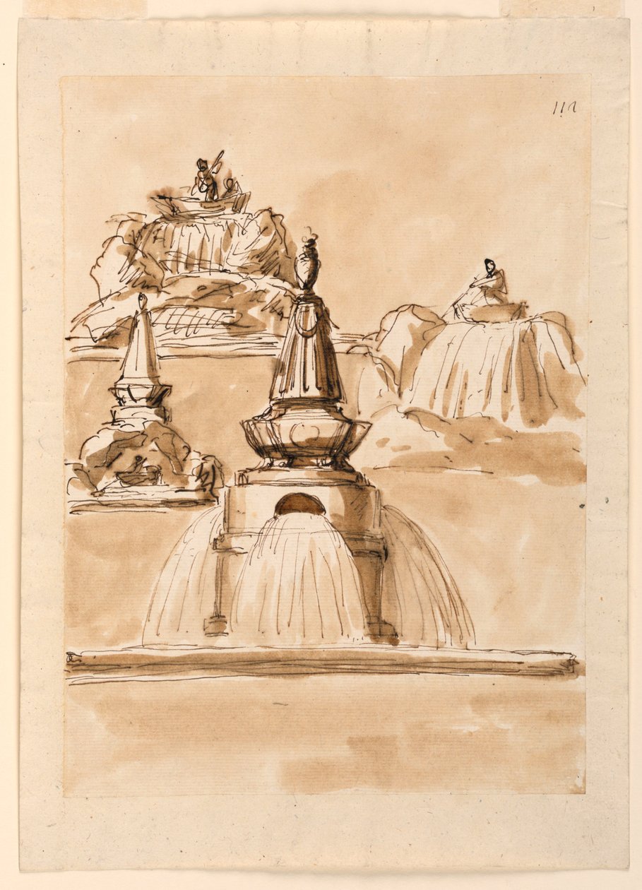 Fontány od Giuseppe Barberi
