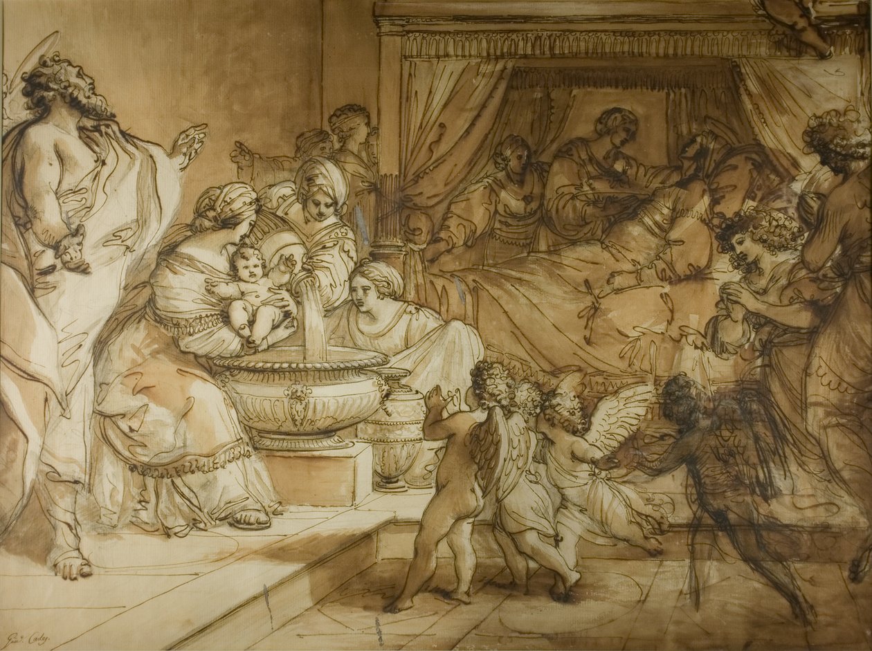 Narození Panny od Giuseppe Cades