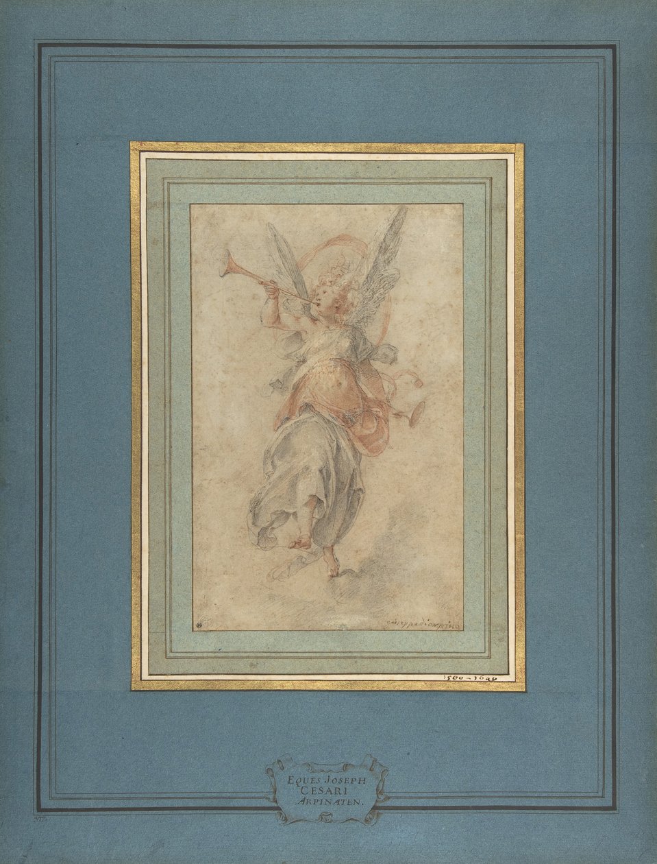 Alegorická postava slávy, ca. 1590. od Giuseppe Cesari