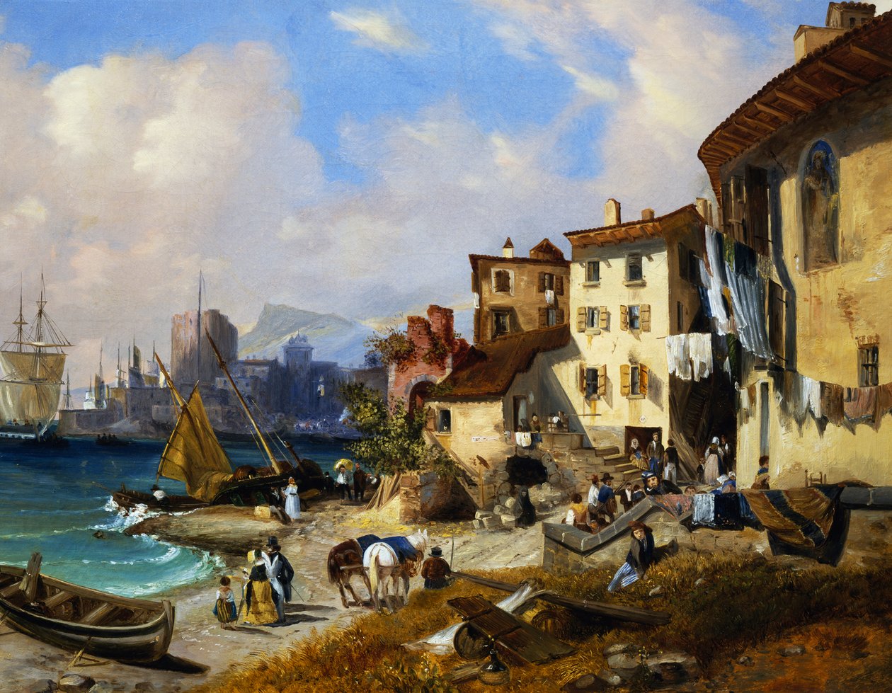 Vesnice v Normandii od Giuseppe Comella