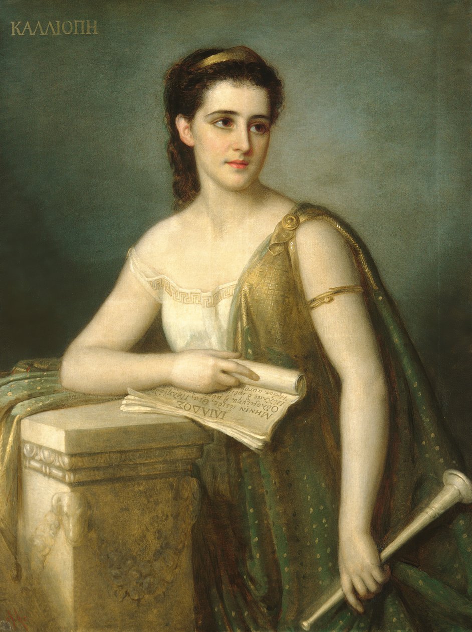 Calliope, 1869. od Giuseppe Fagnani