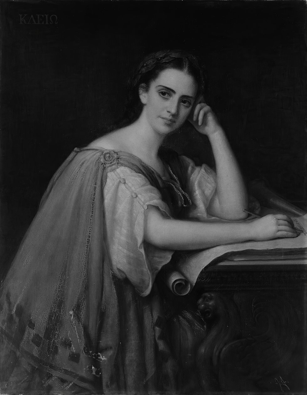 Clio, 1869. od Giuseppe Fagnani
