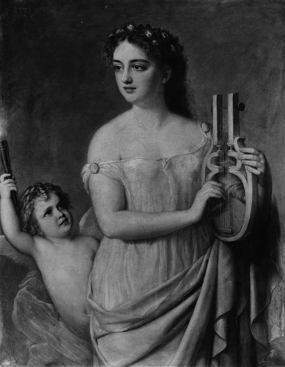 Erato, 1869. od Giuseppe Fagnani