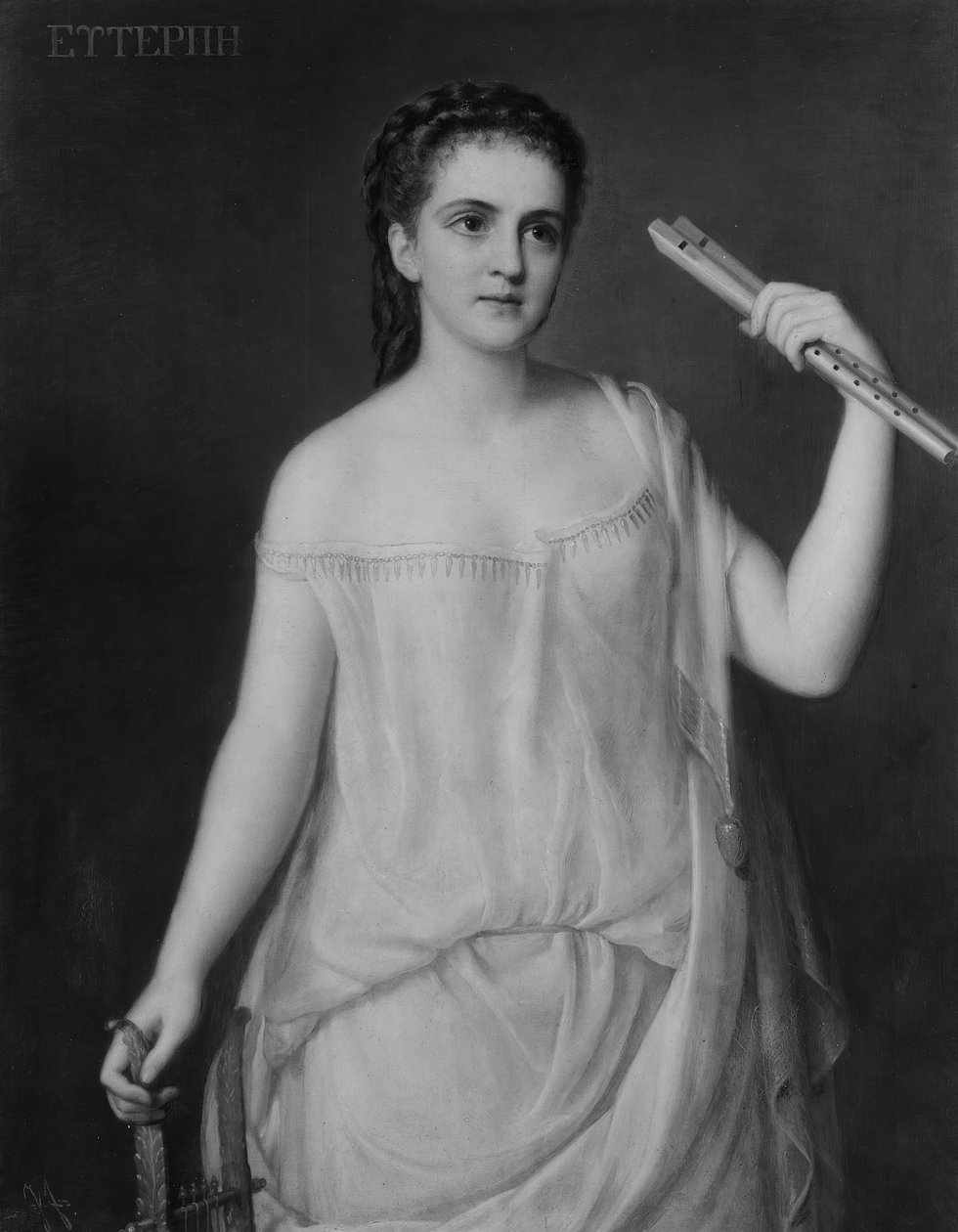 Euterpe, 1869. od Giuseppe Fagnani