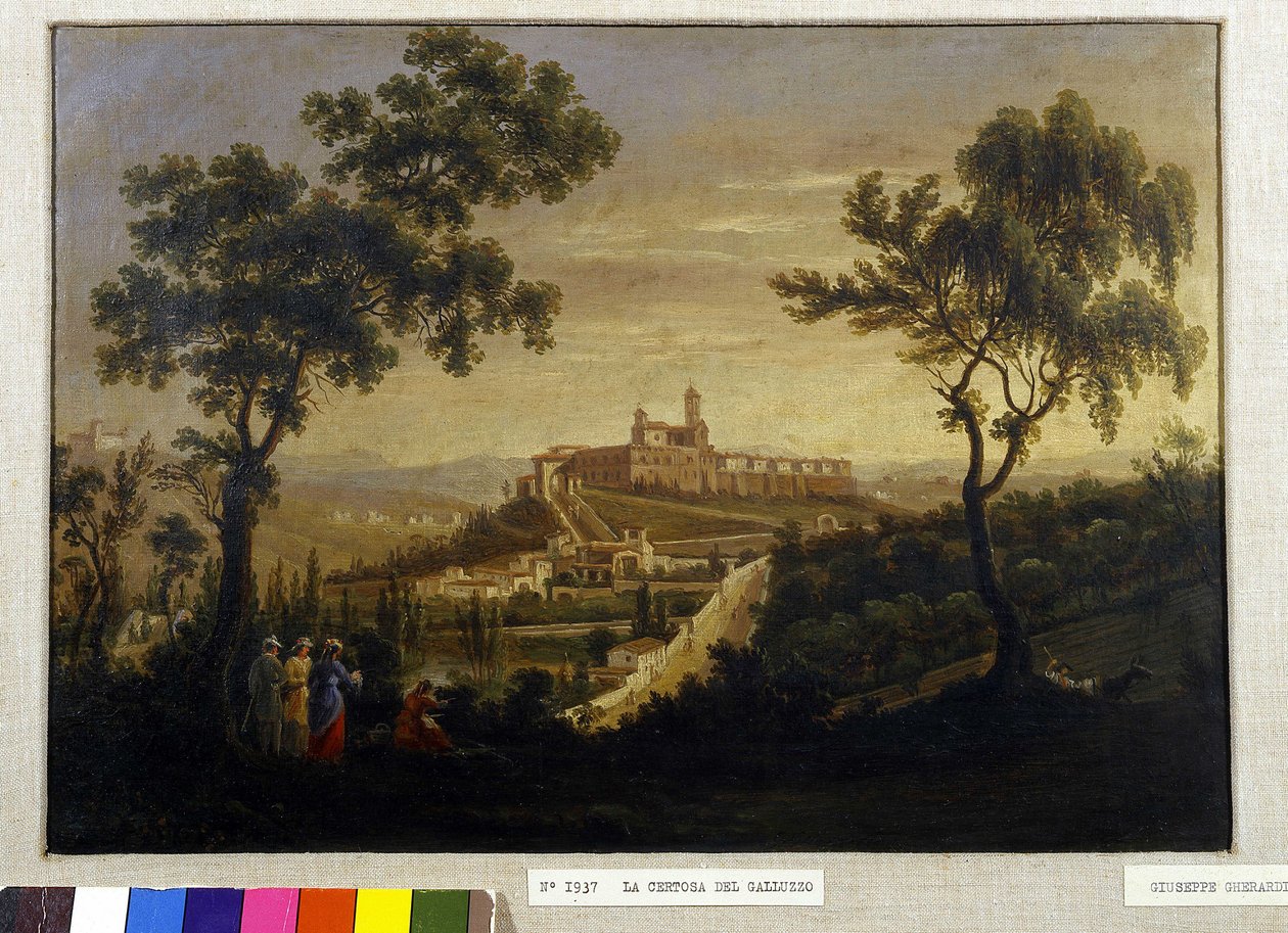 Certosa del Galluzzo (malba) od Giuseppe Gherardi