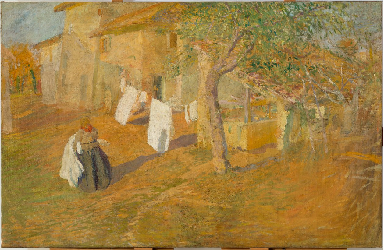 Poledne (olejomalba na plátně) od Giuseppe Graziosi