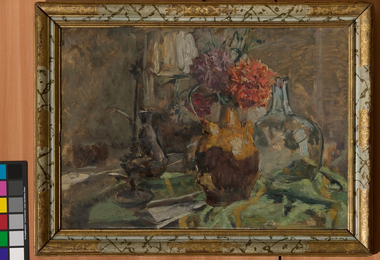 Zátiší (olej na překližce) od Giuseppe Graziosi