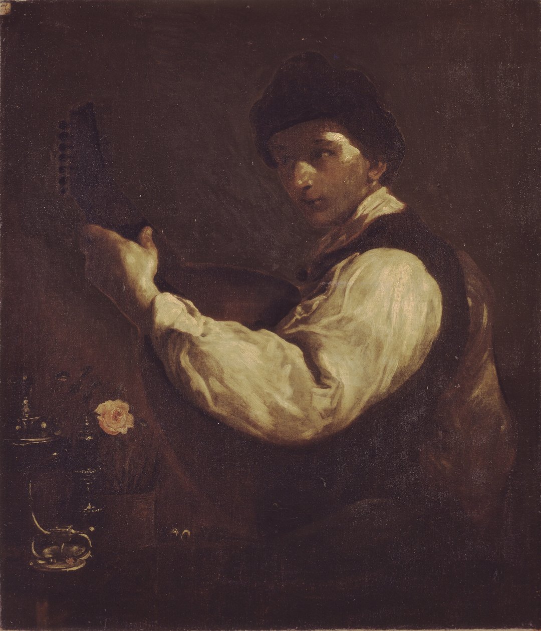 Luteplayer od Giuseppe Maria Crespi