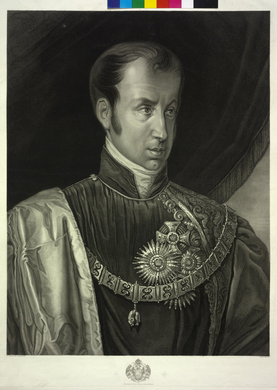 Rakouský císař Ferdinand I. od Giuseppe Molteni
