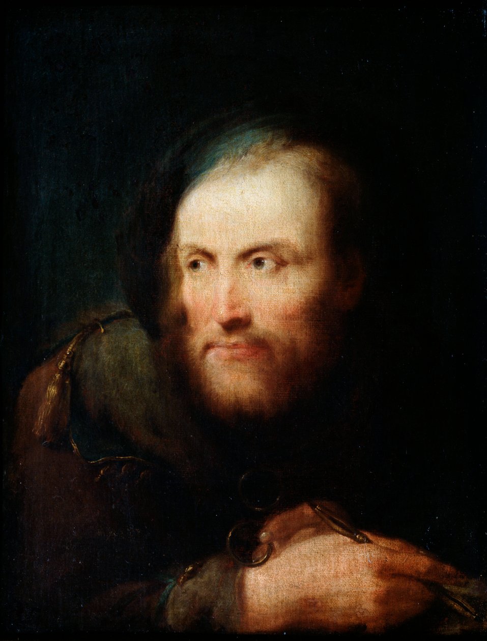 Portrét muže, 18. století. od Giuseppe Nogari