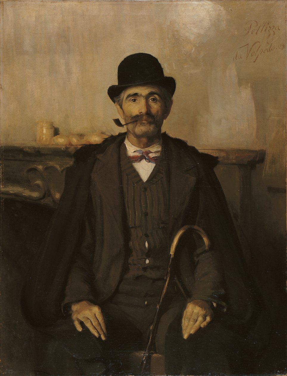 makléř Giuseppe Giani od Giuseppe Pellizza da Volpedo