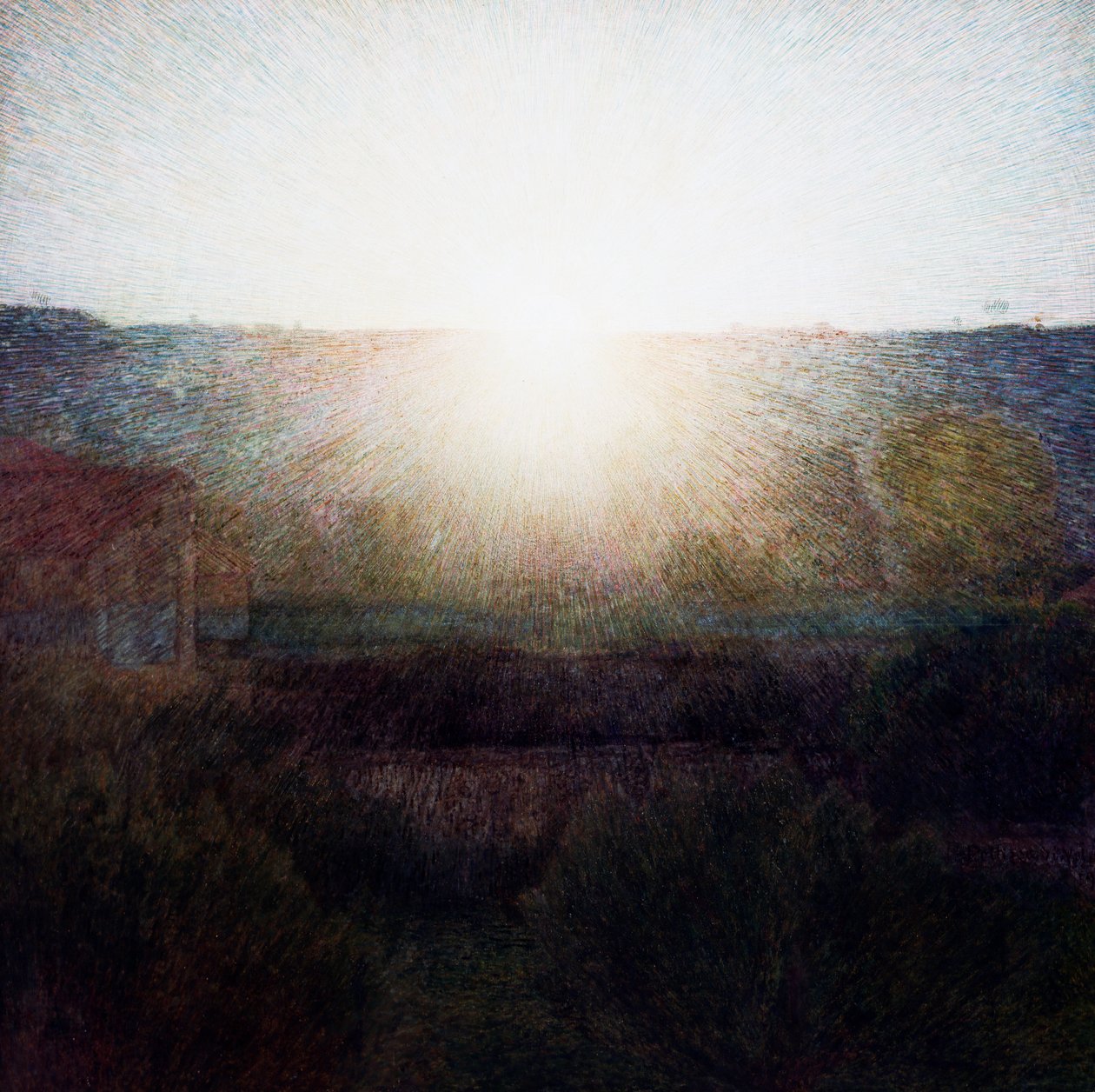 Slunce od Giuseppe Pellizza da Volpedo
