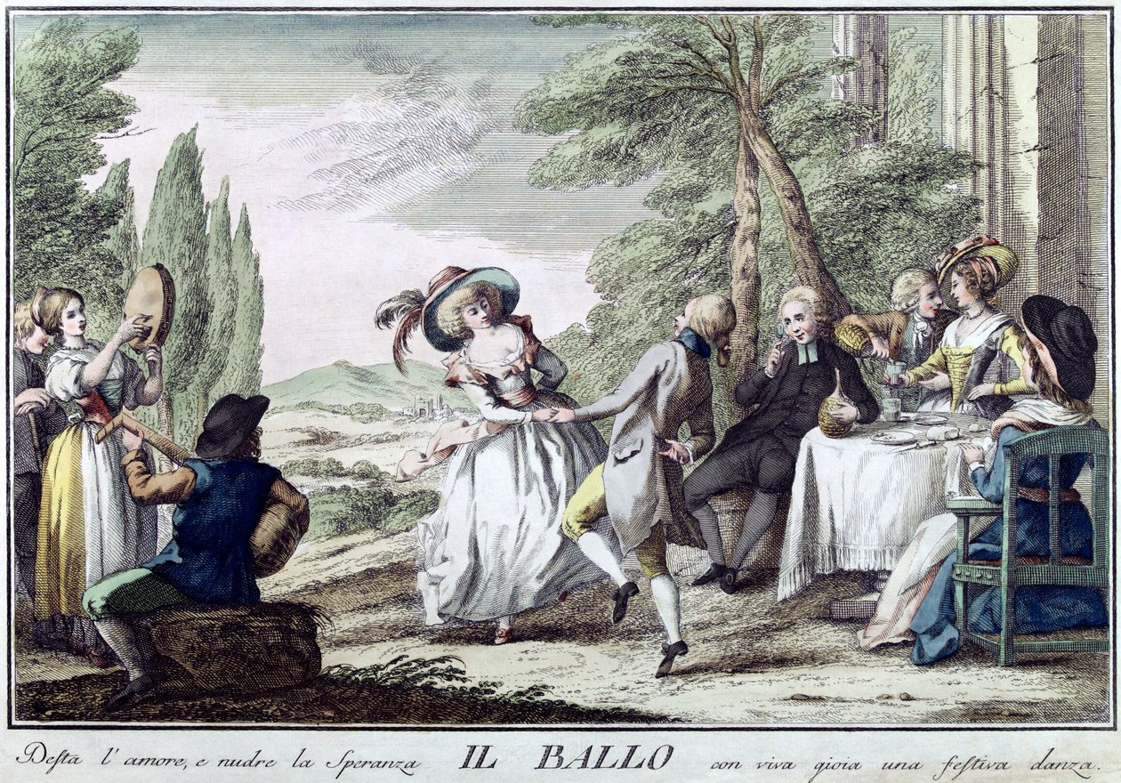 Tanec Tanec, 1790. od Giuseppe Piattoli