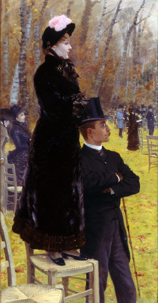 Závody v Auteuil od Giuseppe de Nittis