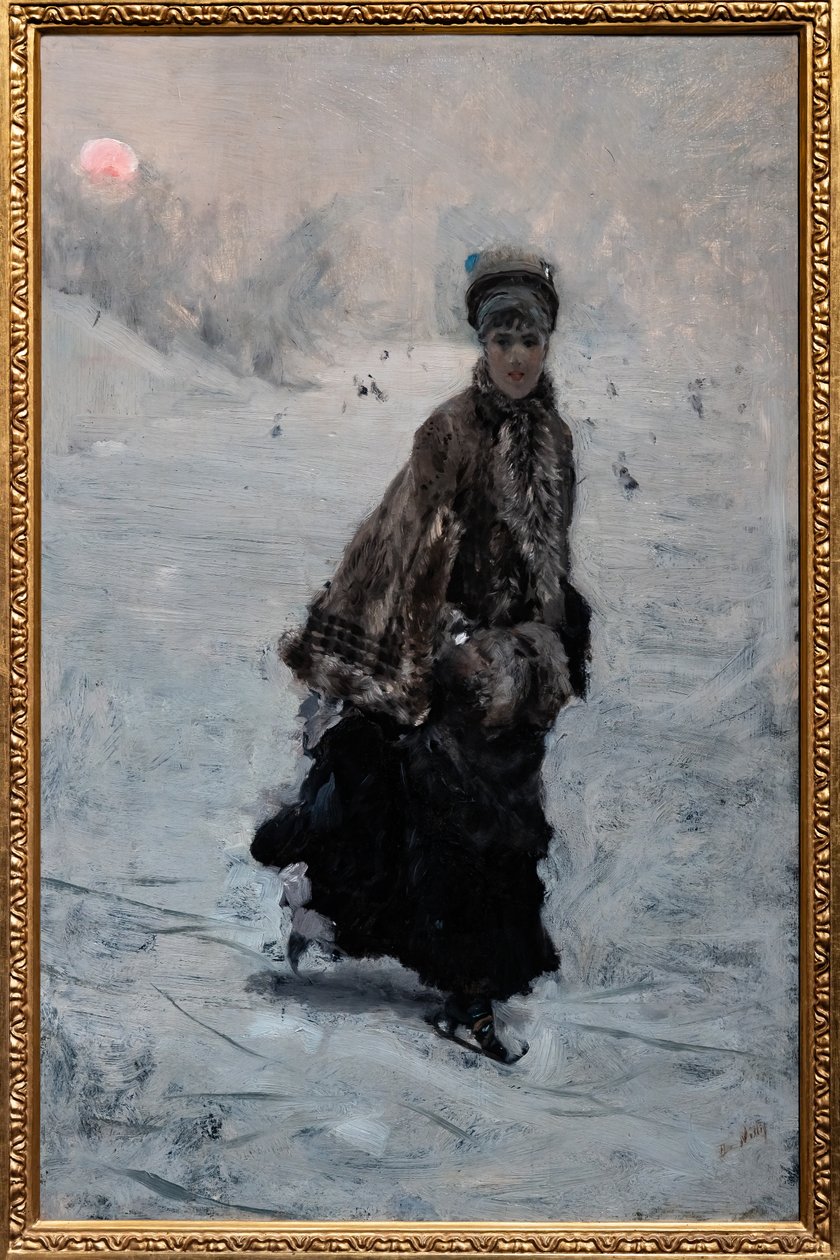 Bruslař od Giuseppe or Joseph de Nittis