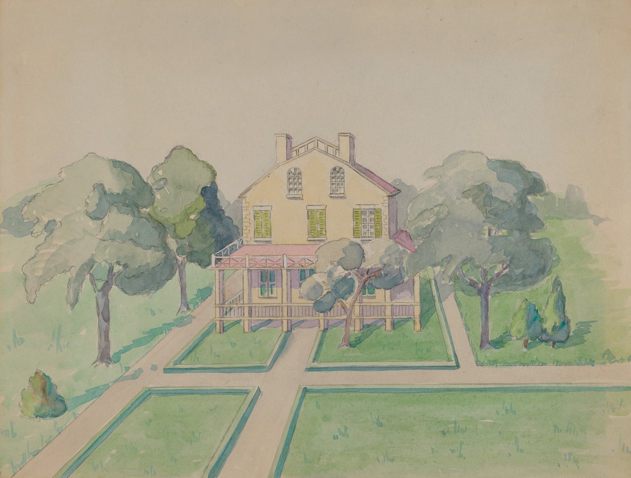 Brevoort Estate, 19351942. od Gladys Cook