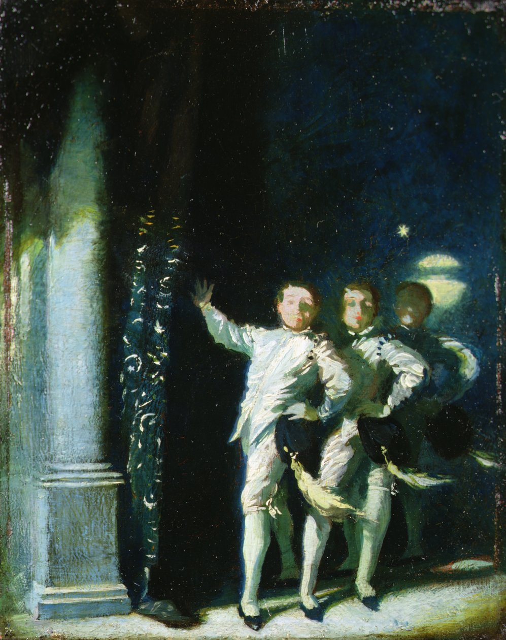Caprice, měsíční tanec od Glyn Warren Philpot