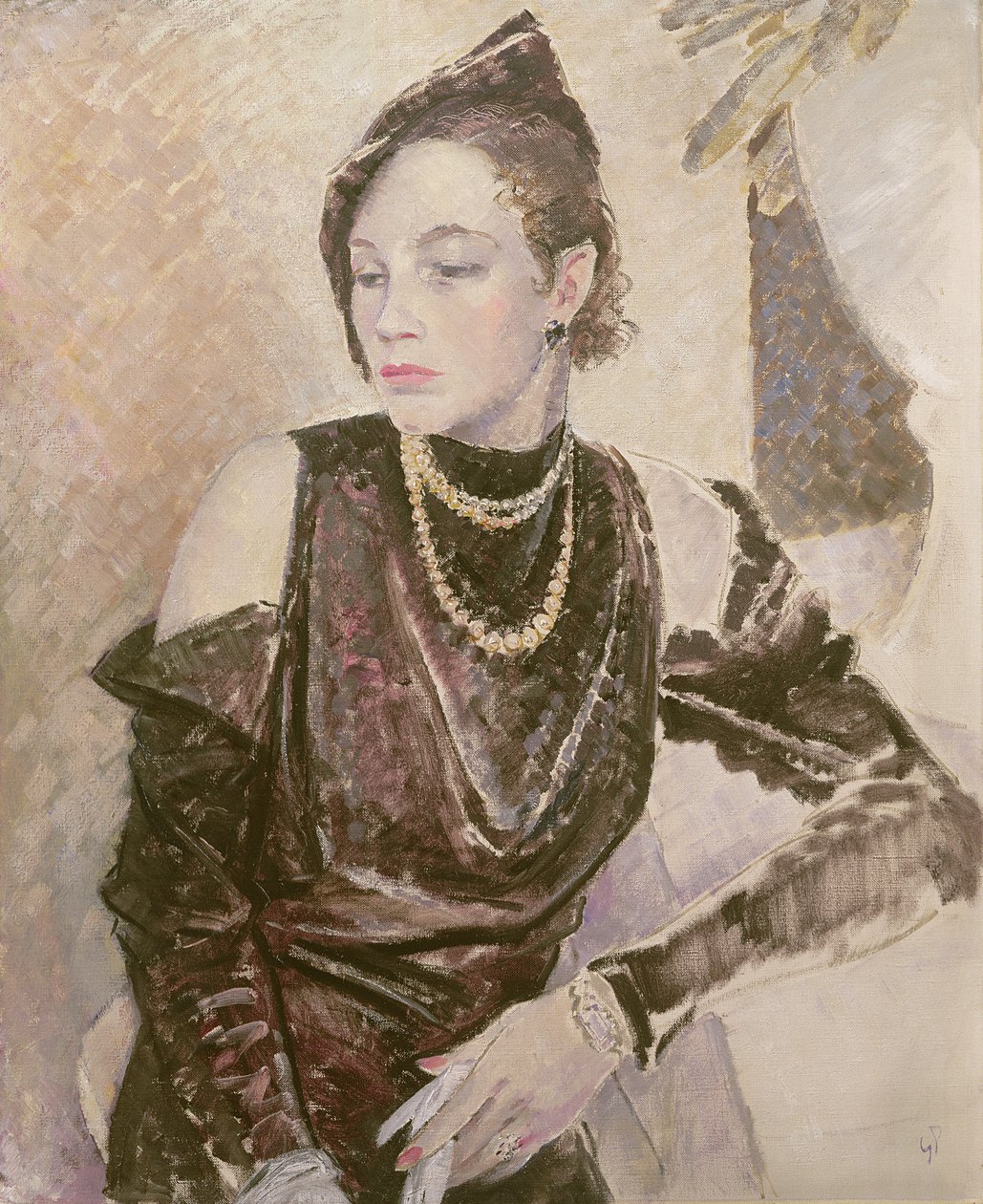 Slečna Gwendolen Cleaver, 1933 od Glyn Warren Philpot