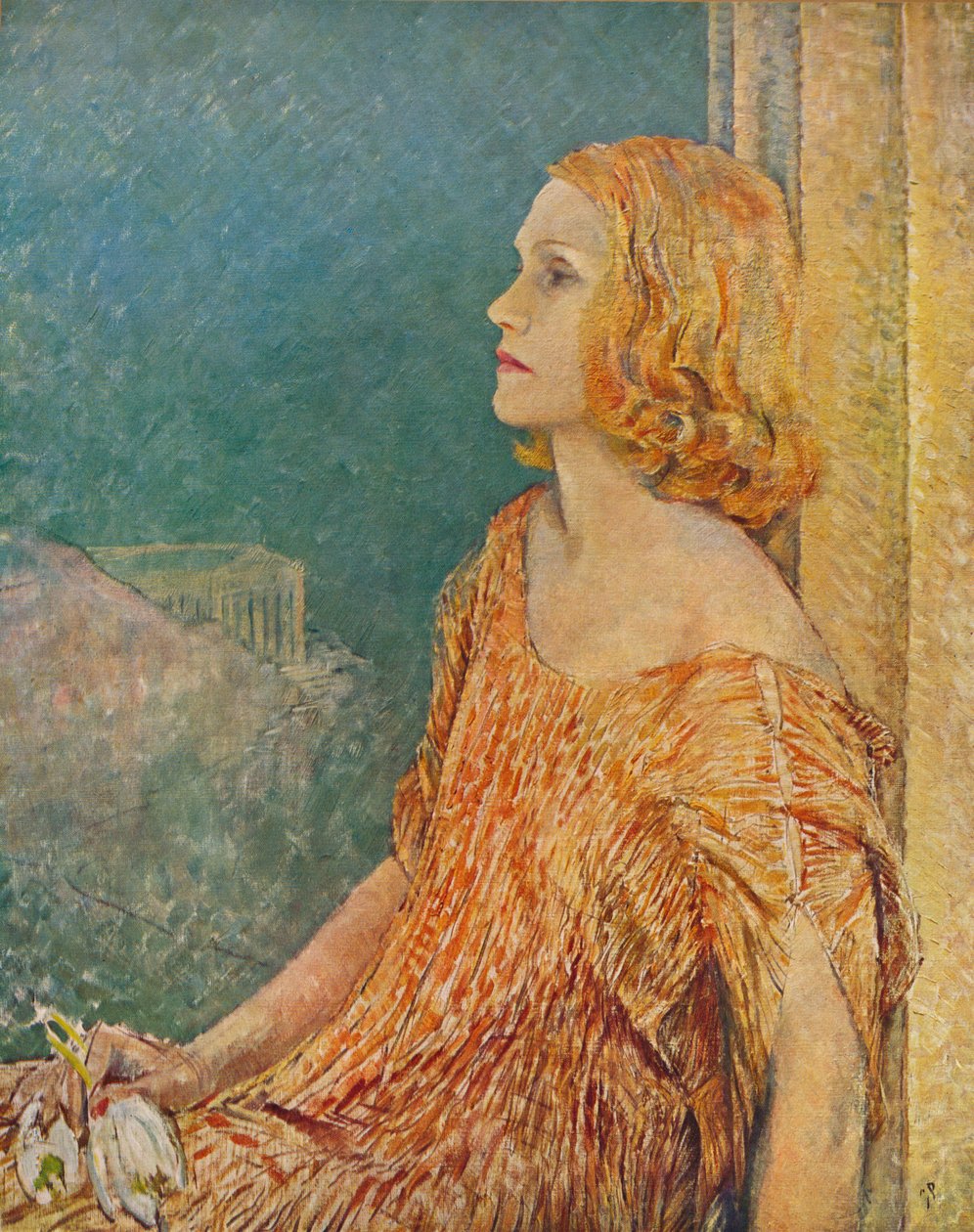 Lady Melchettová, 1935 od Glyn Warren Philpot