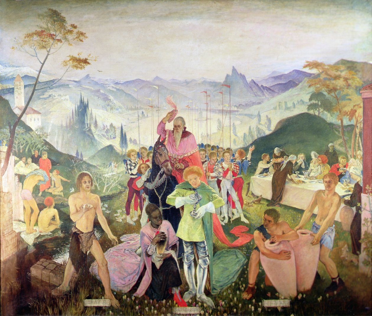 Trojité Zjevení od Glyn Warren Philpot