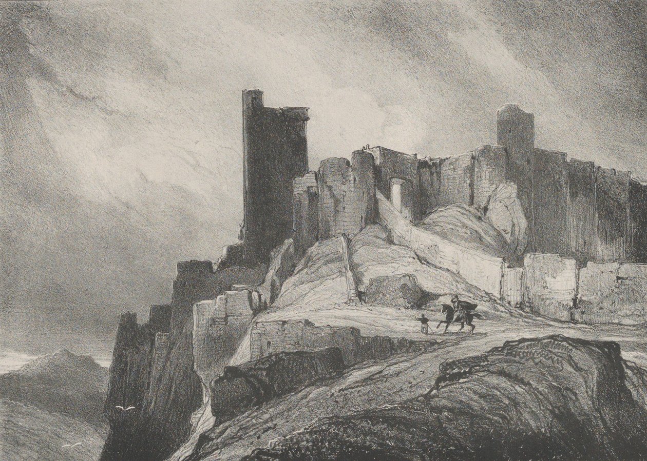 Tvrz Polignac, 1831 od Godefroy Engelmann