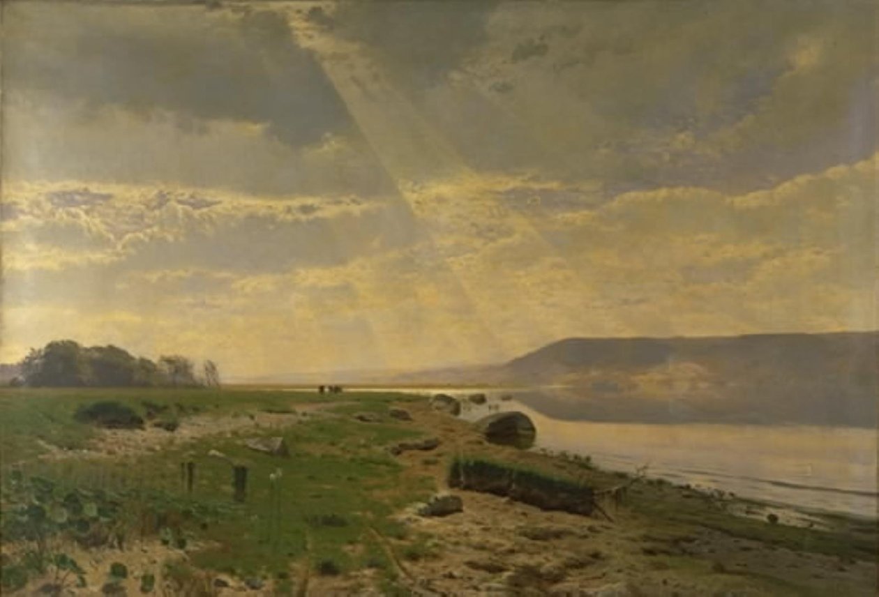 fjord Mariager od Godfred Christensen