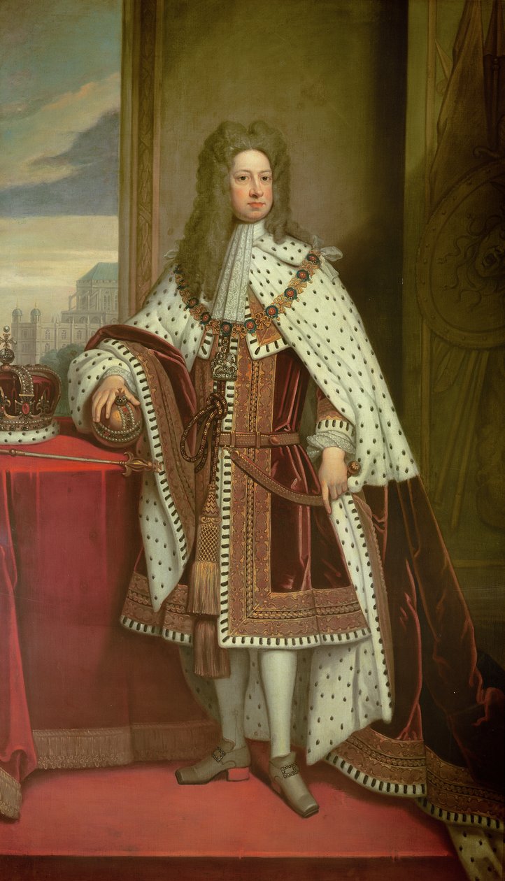 Král Jiří I od Godfrey Kneller