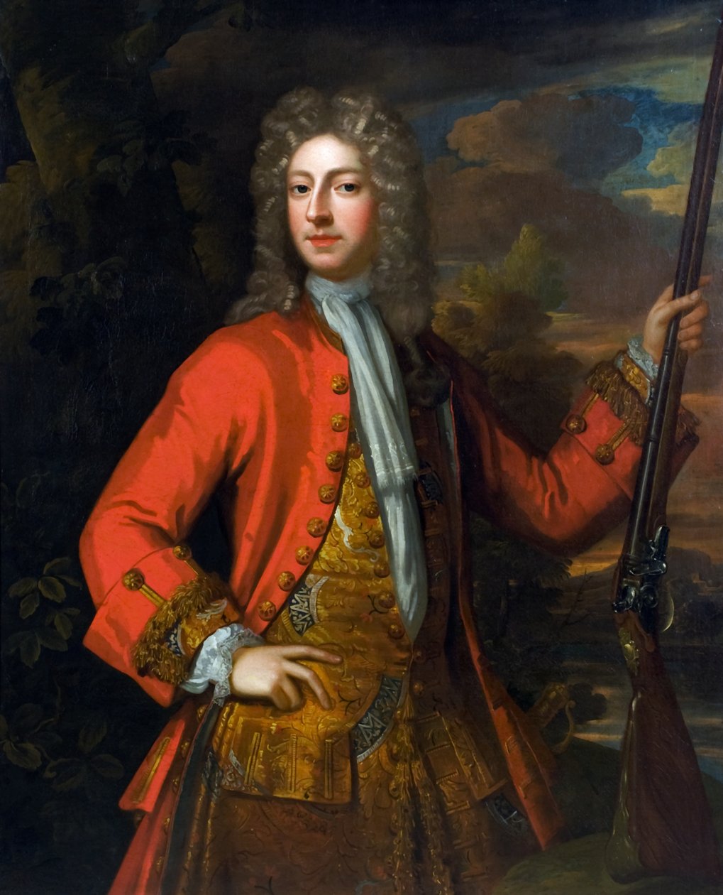 John Stuart z Dalguise od Godfrey (follower of) Kneller