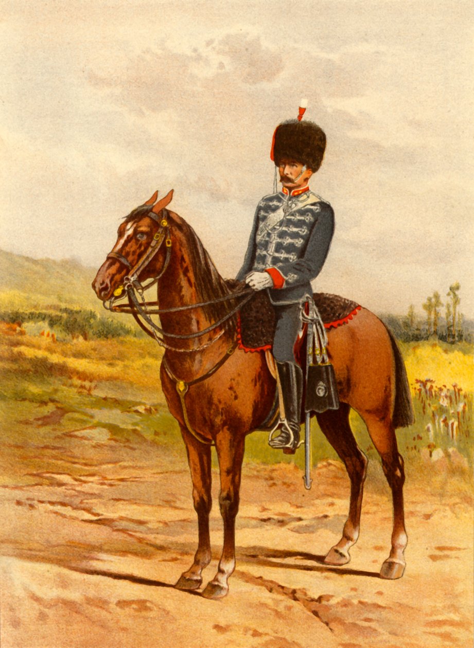 The Honorable Artillery Company Cavalry, 1890. od Godfrey Douglas Giles
